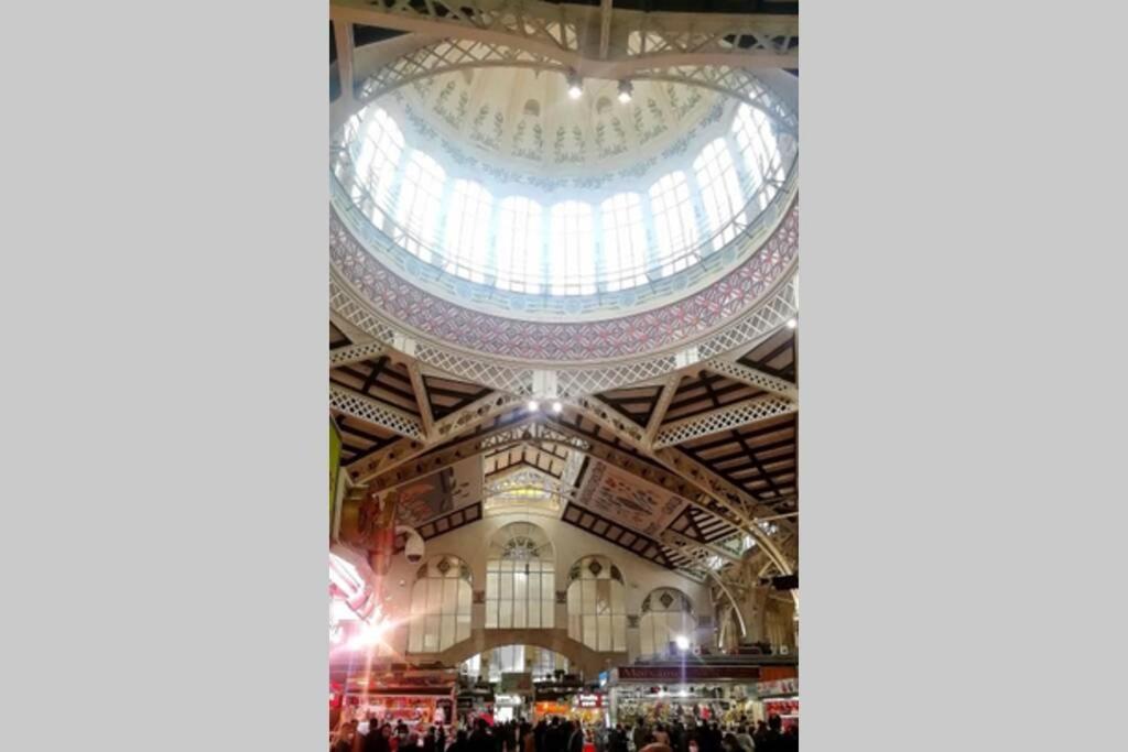 Precioso Apartamento Frente Del Mercado Central Valencia Exterior foto